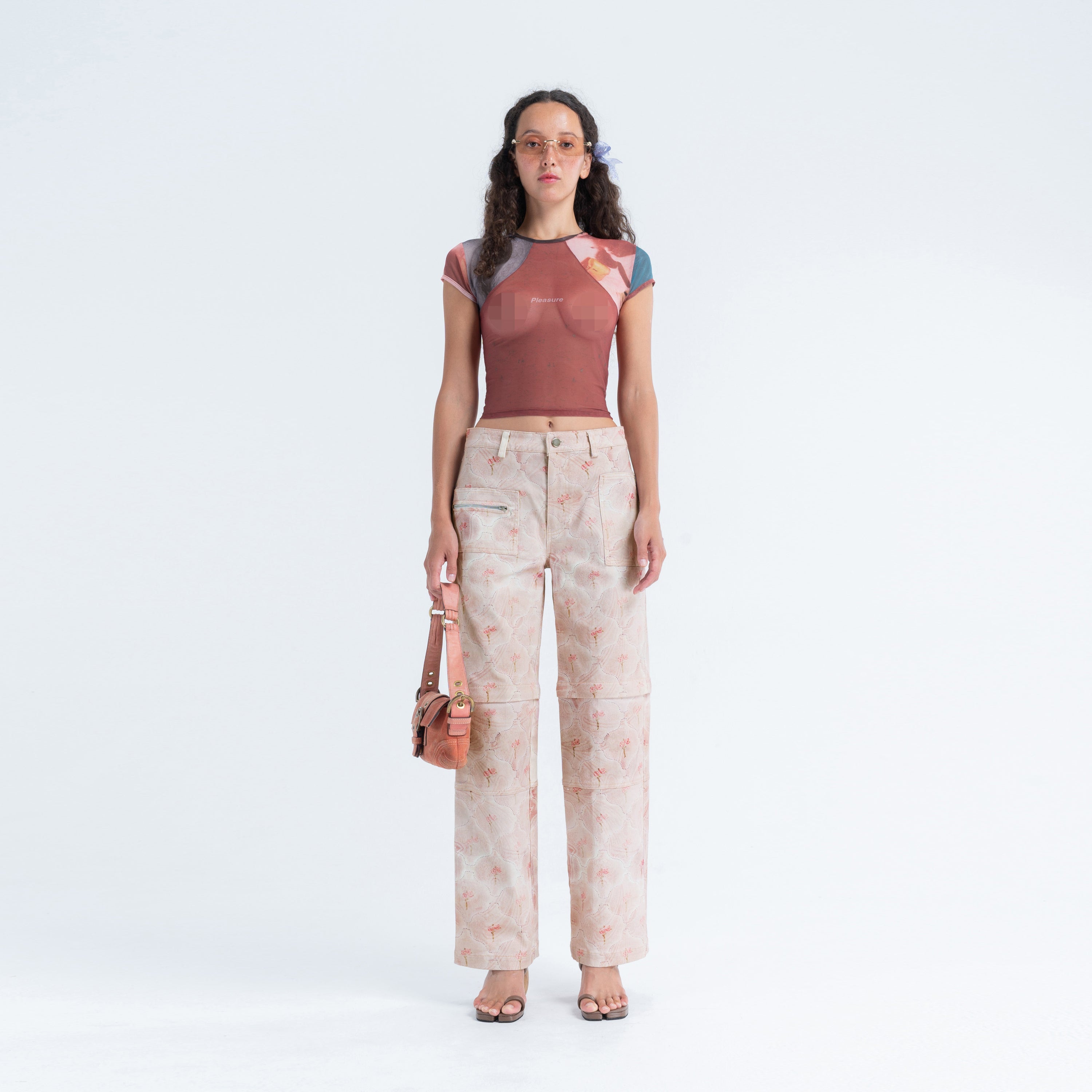 Duo Zip Pant in Mattress