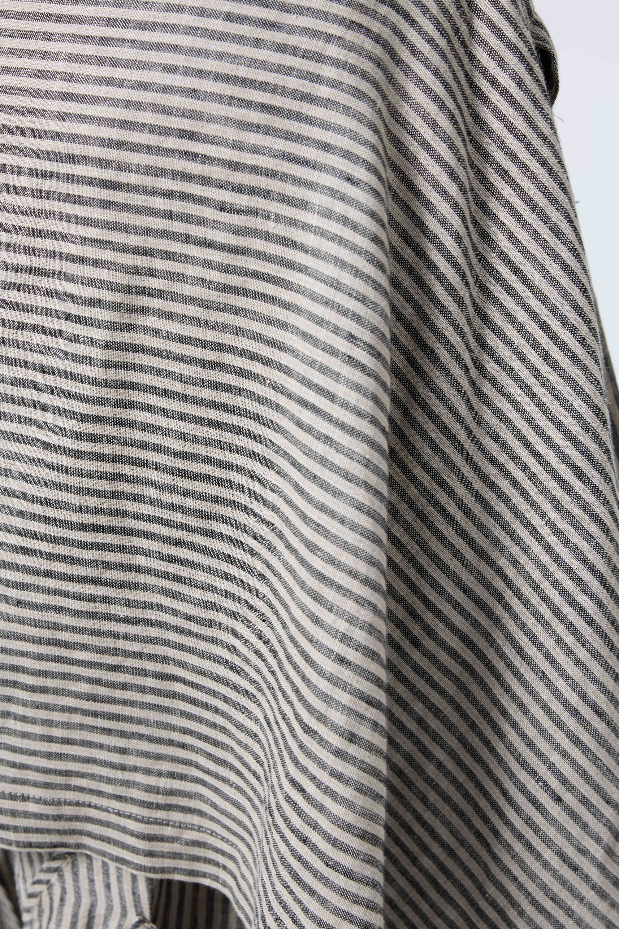 Origami Skirt in Earth Stripe