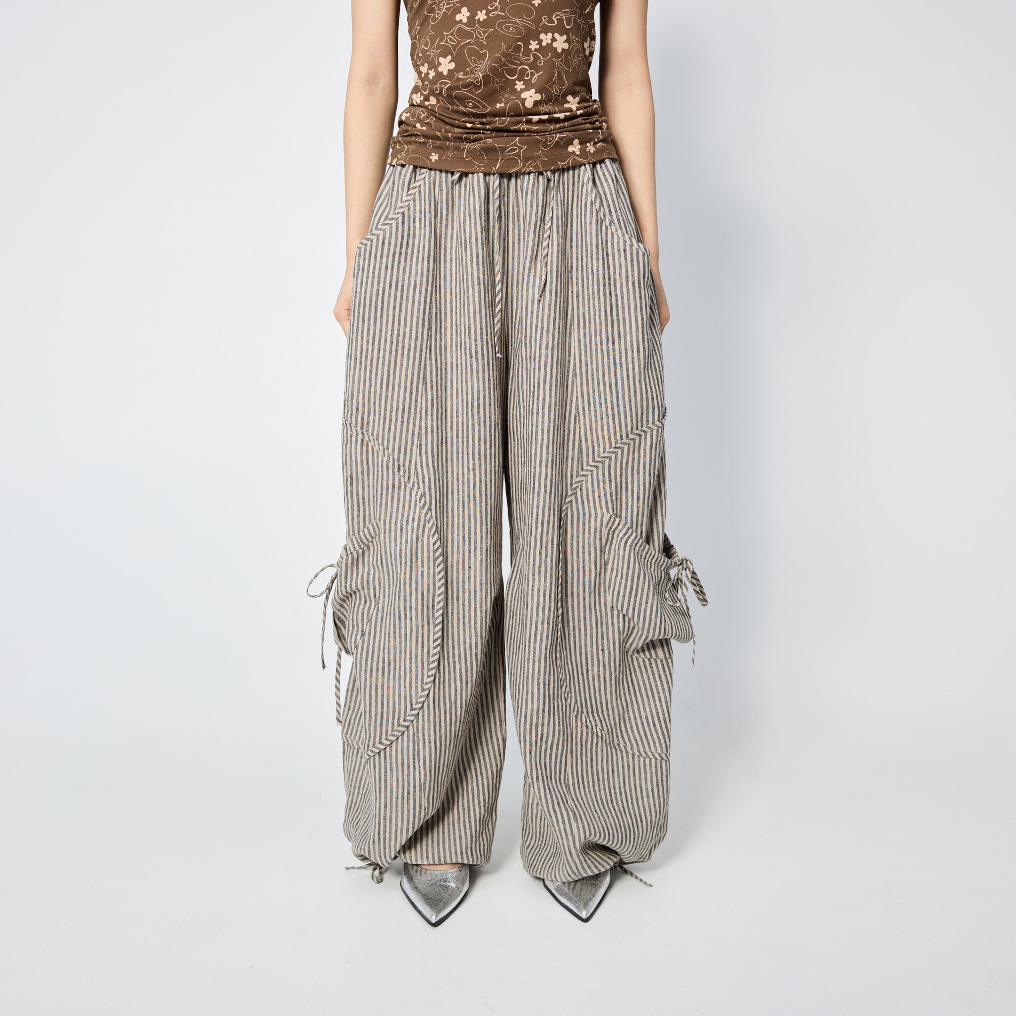 Activity Pant in Earth Stripe